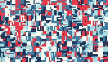 Geometrik şekiller ve elementlerle yapılan soyut sıradışı kompozisyonun modern sanat eserleri. Basit geometri vektörü arka planı web tasarımı, kartvizitler, davetiye, poster, moda baskıları için kullanışlı.