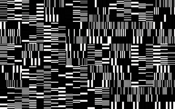 Siyah Beyaz Şekilli Basit Geometrik Soyut Vektör Deseni Geometrik Grafik — Stok Vektör