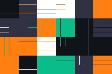 Vahşilik sanatı basit geometrik şekiller ve şekillerle yapılan soyut vektör kalıplarına ilham vermiştir. Kalın form grafik tasarımı, web sanatı, davetiye kartları, posterler, baskılar, tekstil, arka planlar için kullanışlı.