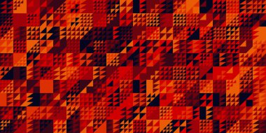 Geometrik şekil ve formlarla yapılmış basit vektör desenlerinin dijital grafik tasarımı, web sitesi başlığı, iş kartı, davetiye, poster, tekstil baskısı, arkaplan.