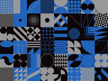 Vahşilik sanatı basit geometrik şekiller ve şekillerle yapılan soyut vektör kalıplarına ilham vermiştir. Kalın form grafik tasarımı, web sanatı, davetiye kartları, posterler, baskılar, tekstil, arka planlar için kullanışlı.