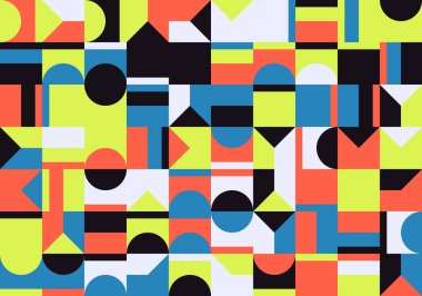 Bauhaus kompozisyon çizimleri, vektör soyut elementleri, çizgiler ve kalın geometrik şekiller, web sitesi arka planı için kullanışlı, poster tasarımı, dergi ön sayfası, afişler, baskılar, kapaklar.