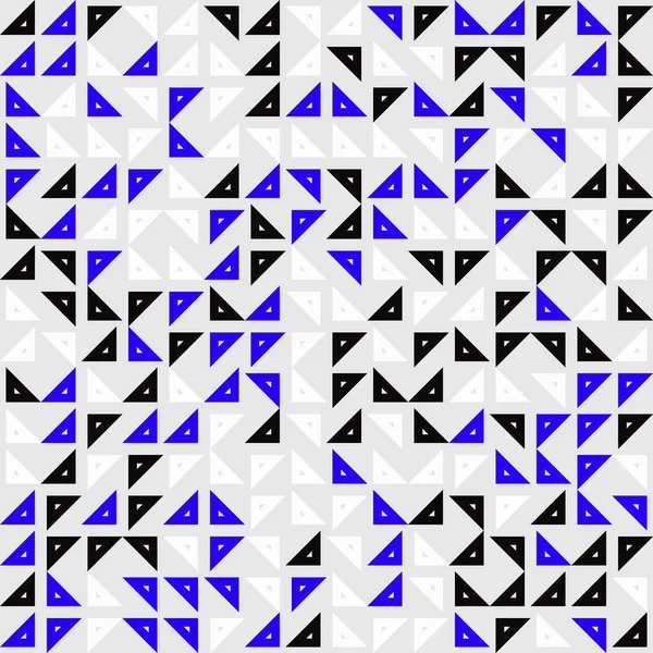 Abstract Geometrisch Vectorpatroon Gemaakt Met Eenvoudige Vormen Heldere Levendige Kleuren — Stockvector