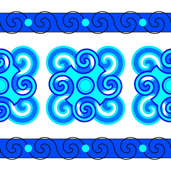 Patrón Formas Geométricas Cuadrados Círculos Líneas Ondas Remolinos Tonos Multicolores —  Fotos de Stock