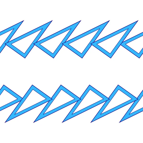 Geometrisk Triangel Form Mönster Som Utgör Andra Isometriska Skärningspunkter Triangel — Stockfoto