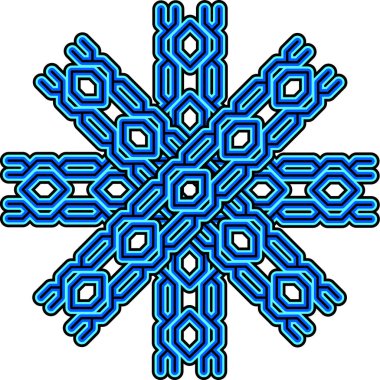 bir doğrunun geometrik şekli, üçgen, kare, video farklı bir geometrik desen oluşturur 