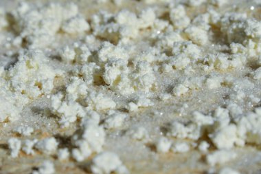 Tatlı bir rulo pide, şeker, süzme peynir. Fırında pide ekmeği pişirmek. Süzme peynirli pide tarifi..