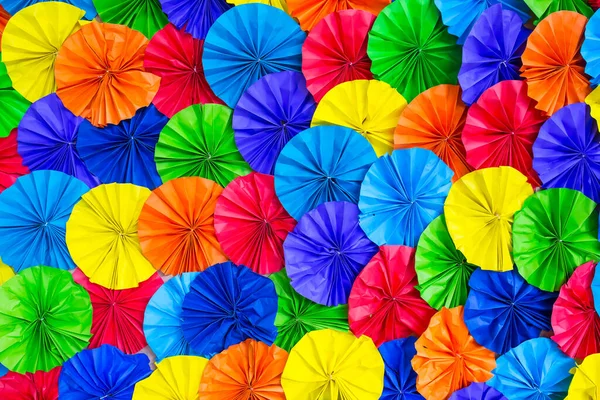 Abstract Wallpaper Rainbow Colorful Paper Pattern Background — Stock Photo, Image