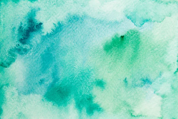 Green Watercolor Paint Paper Background — Stock Photo, Image