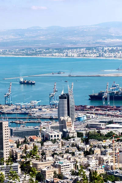 Visão Geral Haifa Israel — Fotografia de Stock