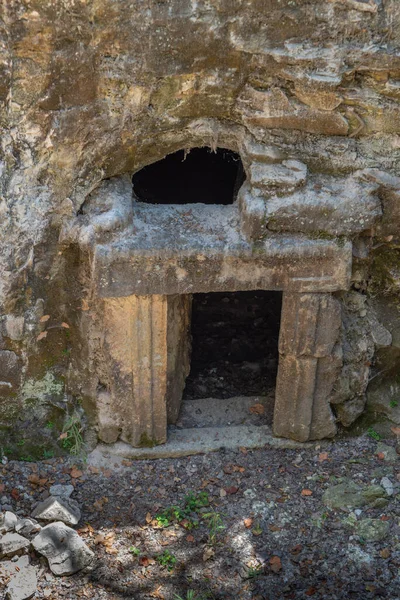 Isto Chamado Apenas Caverna Enterro Parque Nacional Bet She Arim — Fotografia de Stock