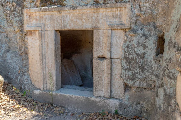 Caverna Lulavim Parque Nacional Bet She Arim Kiryat Tivon Israel — Fotografia de Stock