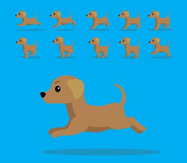 Hayvan Animasyon Dizisi Rodezyalı Sırt Sırtı Çizgi Filmi Vektörü