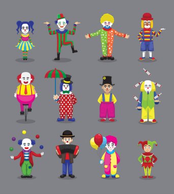 Palyaço Joker Soytarı Soytarı Sirk Şirin Çizgi Film Karakterleri