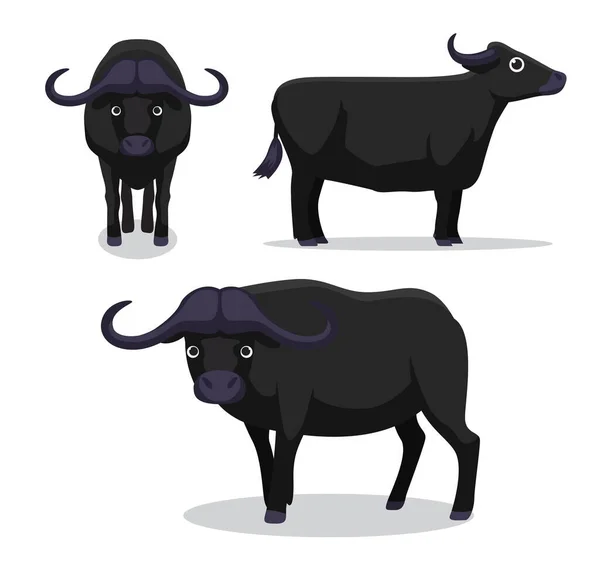 Buffalo การ นเวกเตอร ภาพประกอบ — ภาพเวกเตอร์สต็อก