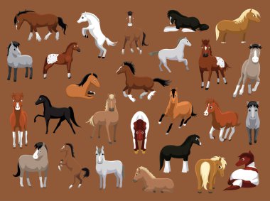 Mighty Clydesdale Horse Clipart Instant Digital Download SVG EPS PNG pdf ai dxf jpg Cut Files for Commercial Use