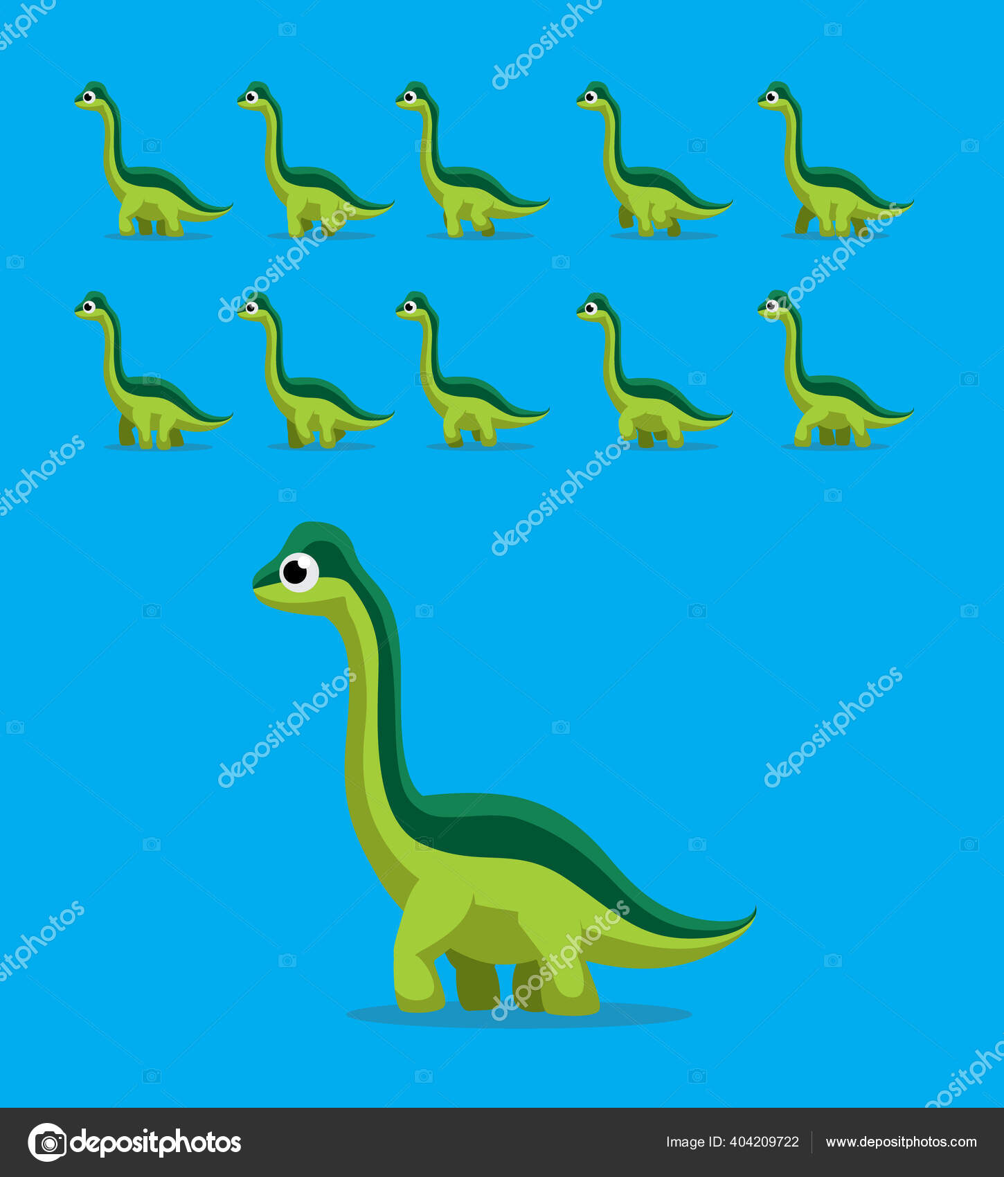 Animal Animation Sequence Dinosaur T-Rex Running Cartoon Vector Ilustração  do Vetor - Ilustração de tiranossauro, réptil: 145356803