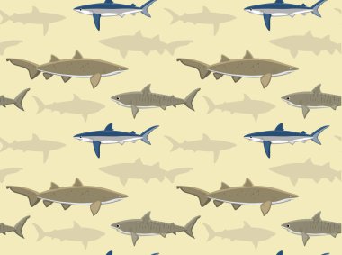 Sharks Karikatür Duvar Kağıdı 7