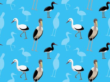 Kuş Leyleği Çizgi Filmi Duvar Kağıdı