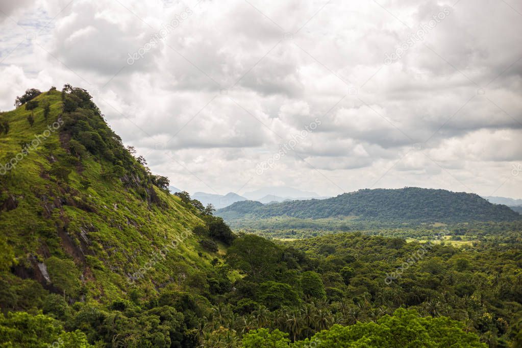 Beautiful landscape of nature at Sri Lanka.