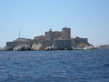 Eğer Kalesi , If Island Frioul archipielago, Marsilya Fransa