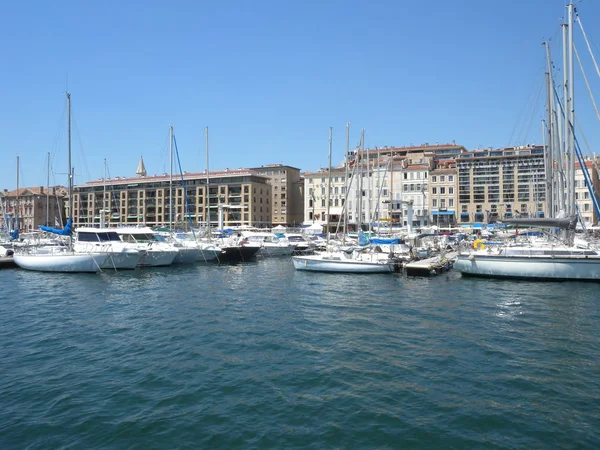Marina Porto Turistico Porto Marsiglia Francia Meridionale Europa — Foto Stock