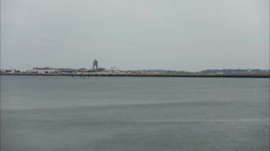 Massachusetts Boston Skyline Timelapse. ABD.