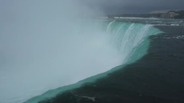 Cataratas do Niágara - a maior cachoeira da América do Norte — Vídeo de Stock