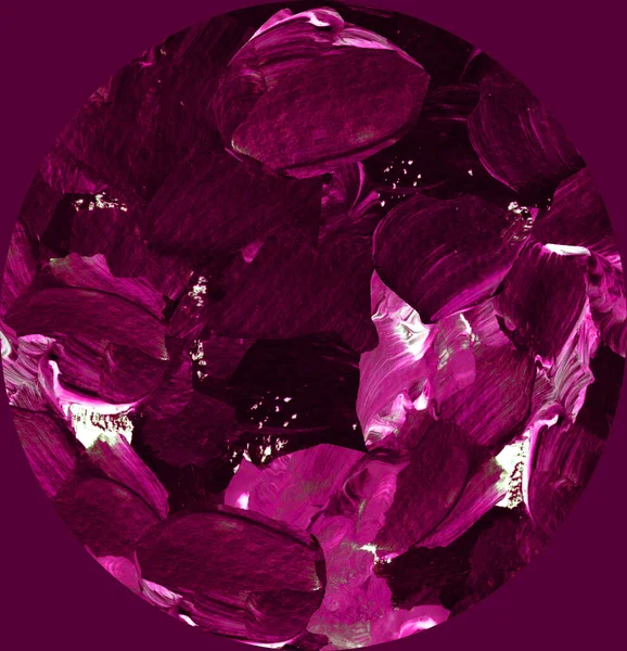 Простий Фіолетовий Абстрактний Фон Дорогоцінними Каменями Рубіном Гранатом Турмаліном Олександрітом Стокове Зображення