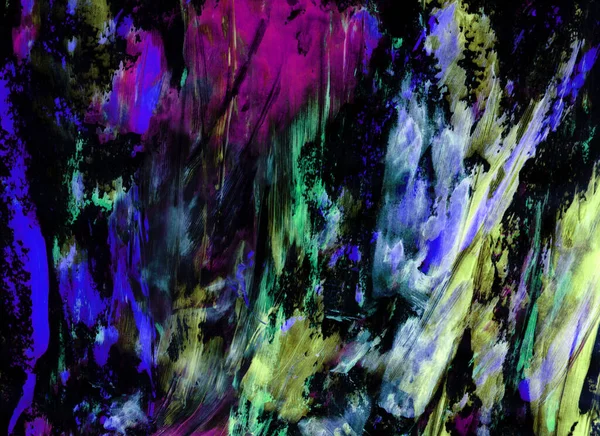Bunte Abstrakte Hintergrund Mit Farbflecken Himmel Und Wolken Aquarell Design — Stockfoto