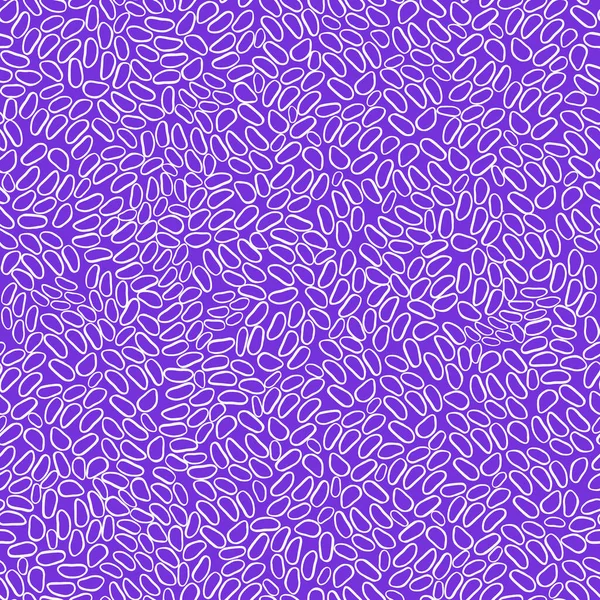 Насіння Рис Кучері Простий Фіолетовий Білий Візерунок Скандинавський Стиль Дизайн — стокове фото