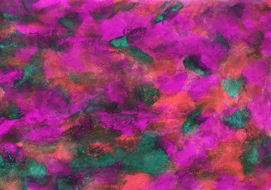 Basit renkli soyut suluboya arkaplan. Su sıçraması, boya damlaları, boya lekeleri. Arkaplanlar, duvar kağıtları, kapaklar ve ambalaj kağıtları için tasarım.