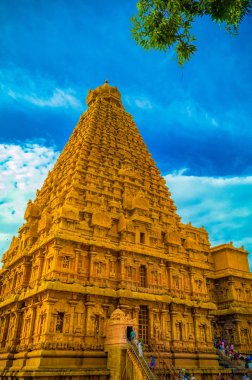 Tanjore büyük Brihadeeswara Tapınağı
