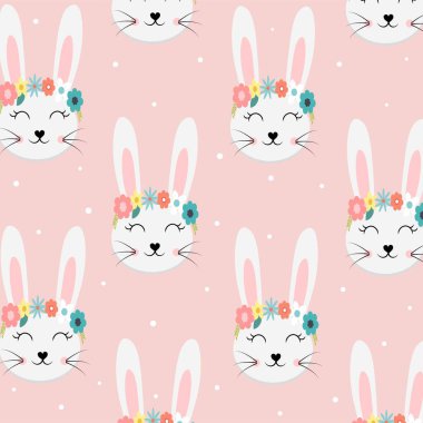 Paskalya tavşanı deseni 