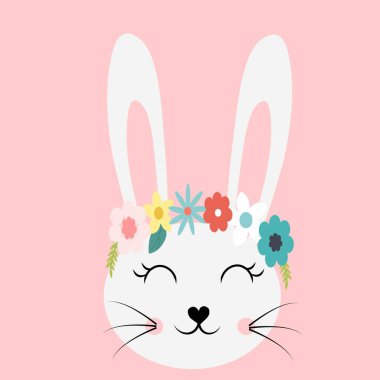 Sevimli hayvan yuvası posteri, tebrik kartı, davetiye. 