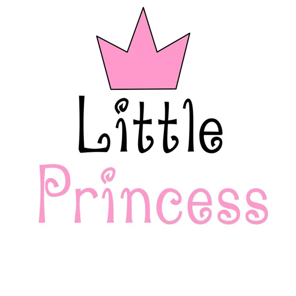 Projeto Letras Little Princess — Fotografia de Stock