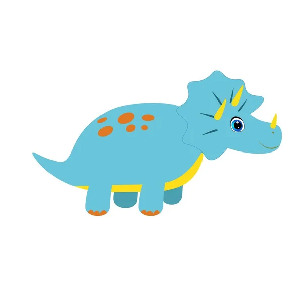 cute dinosaur illustration, cartoon for baby print