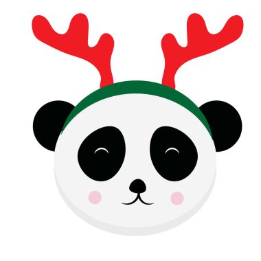 şirin noel hayvan karakteri, çizgi film çizimi