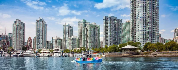 Panoráma Vancouveru Britská Kolumbie Kanada — Stock fotografie