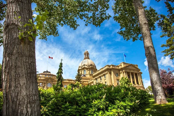 Alberta Legislature Building Edmonton Alberta Καναδάς — Φωτογραφία Αρχείου