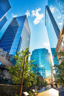 Edmonton Alberta Kanada şehir merkezinde.
