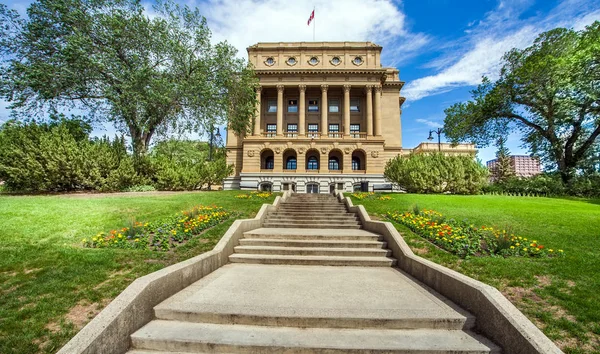 Alberta Legislature Building Edmonton Alberta Καναδάς — Φωτογραφία Αρχείου