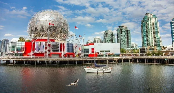 Skyline de Vancouver Canadá en Junio 06, 2018 — Foto de Stock