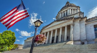Washington State Capitol Olimpiyatları Seattle Washington ABD üzerinde 07/05/2018
