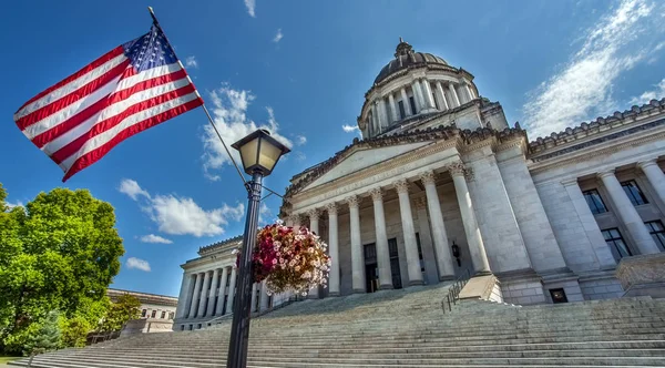 Washington State Capitol Juegos Olímpicos Seattle Washington Usa 2018 — Foto de Stock