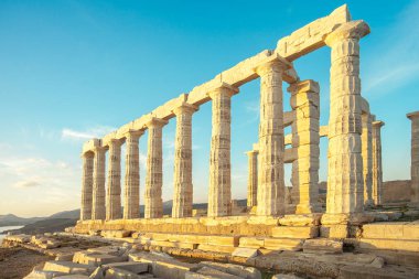 Petinaki Yunanistan 'dan GRE Attica Sounio Poseidon Tapınağı