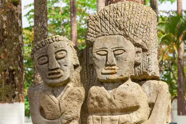 Sculptures Parque Vargas Port City Porto Limon Costa Rica — Stock Photo, Image