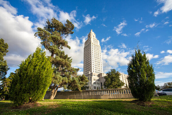 The State Capitol at Baton Rouge Louisiana USA