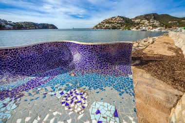 Bağlantı noktası bağlantı noktası Andratx Mallorca İspanya '