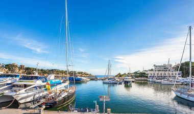 Limanı Porto Cristo Mallorca İspanya '